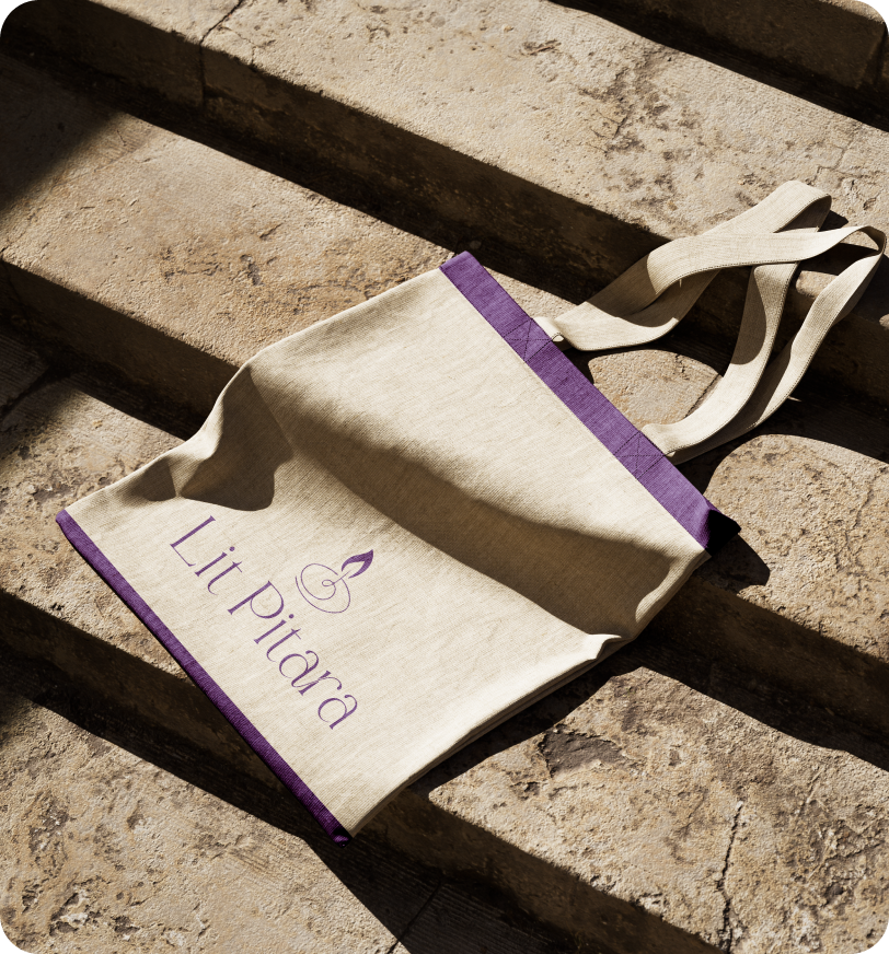 Lit Pitara – Branding
                                We built the brand identity for Lit Pitara, a scented candle company. The branding highlights elegance, warmth, and consistency and gives the brand a distinct and memorable presence.