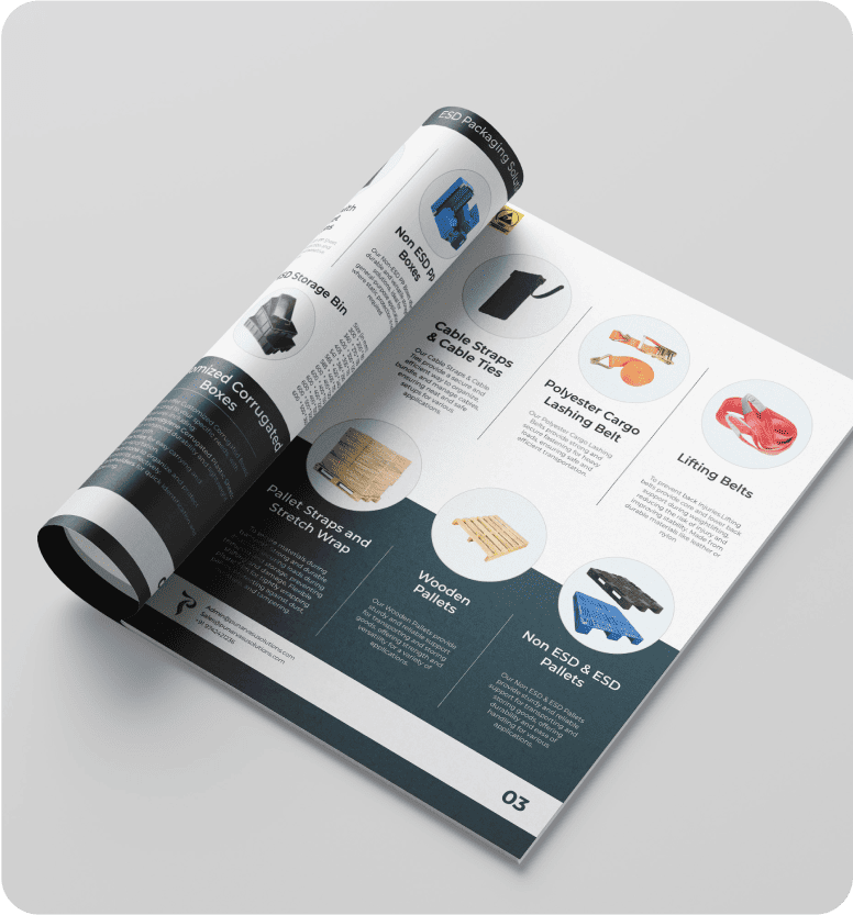 Punarvasu Solutions - Catalogue Design - Showcasing products with clarity, style, and easy navigation