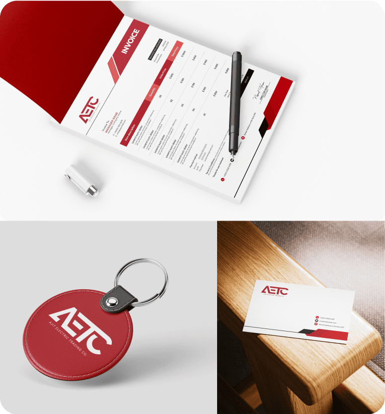 AETC - Logo Design - Distilling brand identity into a simple, memorable mark
