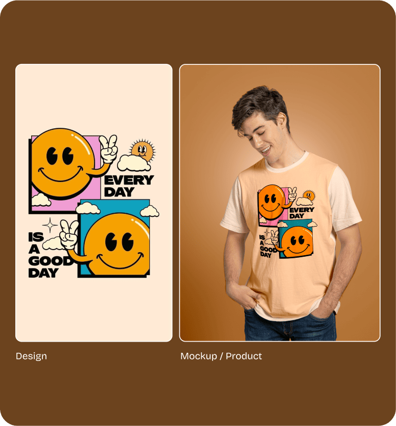 Tshirt Design - Showcasing insoiring quote with clean, impactful visuals